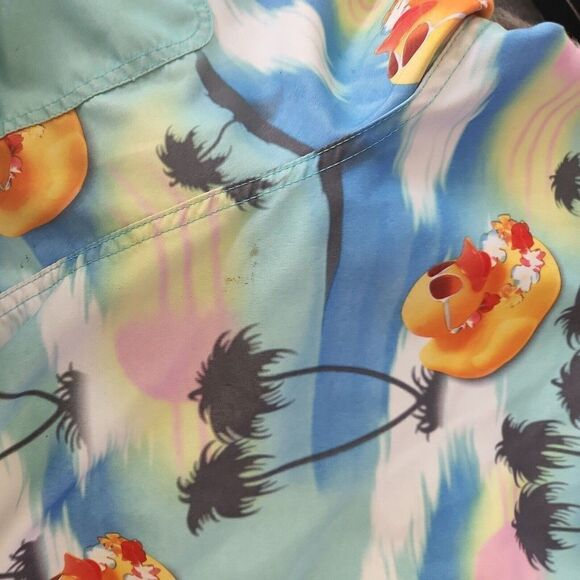 Tilly's Neff Rubber Duck Hot Tub Board Shorts Mens Size Small Hawaiian Swim Surf - Picture 11 of 11